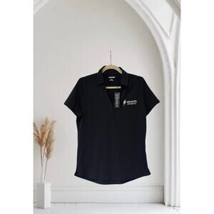 NWT Ogio Electrify America Black Ladies Polo Shirt Medium